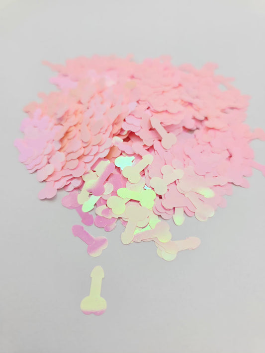 Pink man Shape Glitter