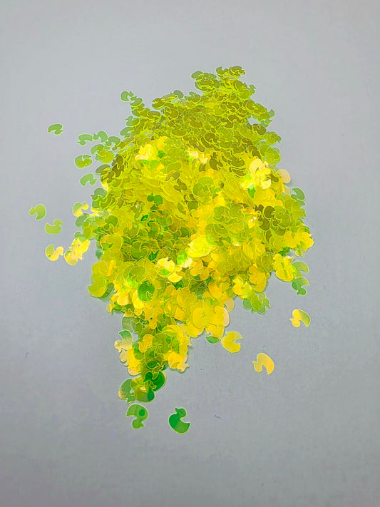 Ducky Shape Glitter