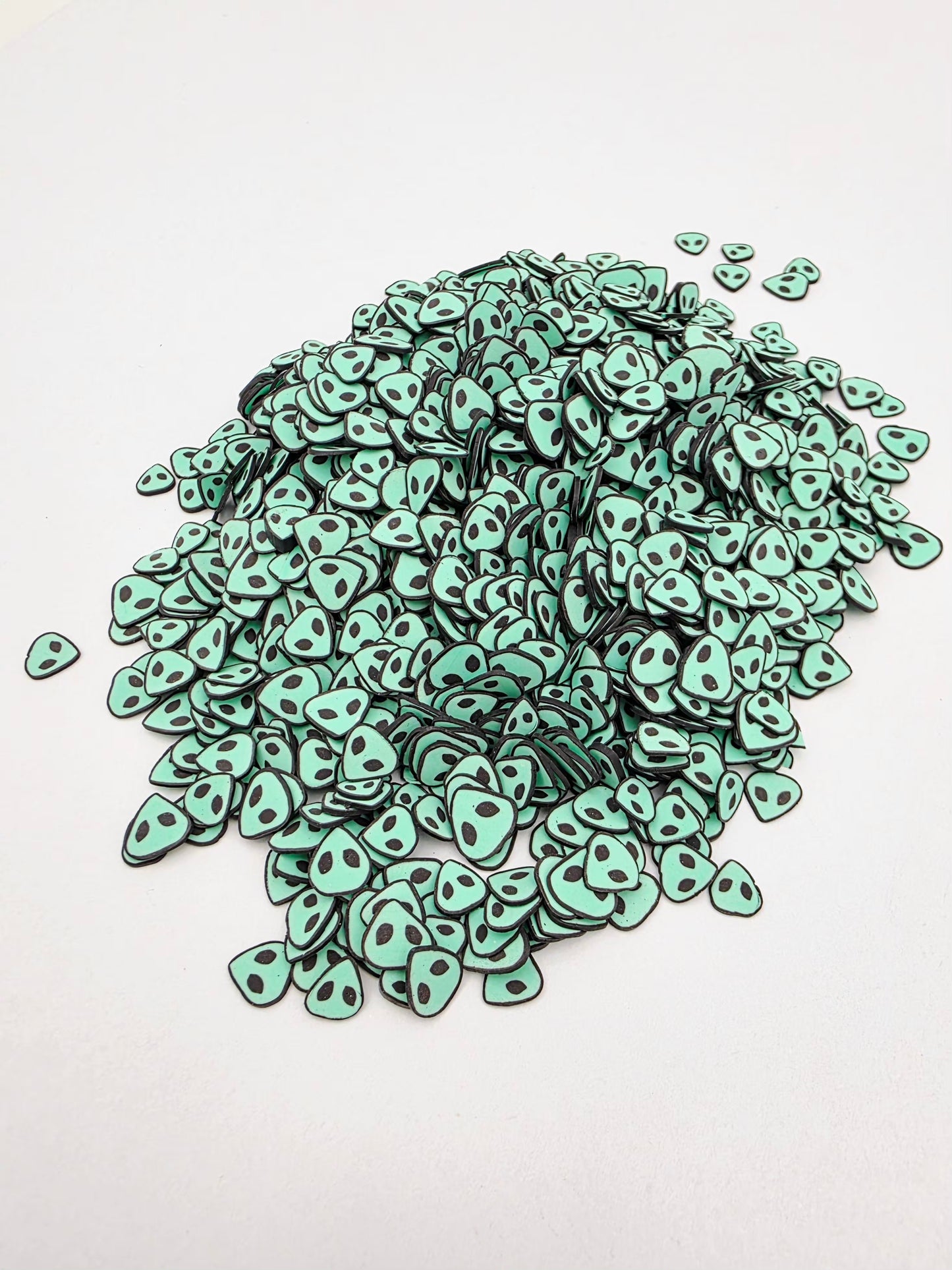 Alien Polymer Clay slices