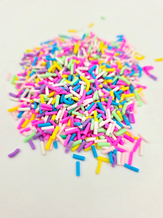 Sprinkles Polymer Clay Slices