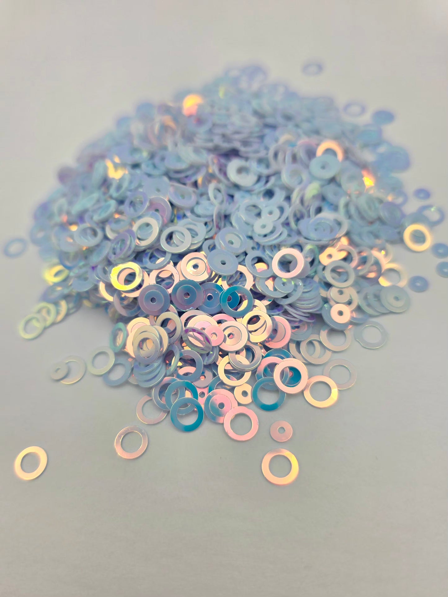 White color shift circuit Shape Glitter