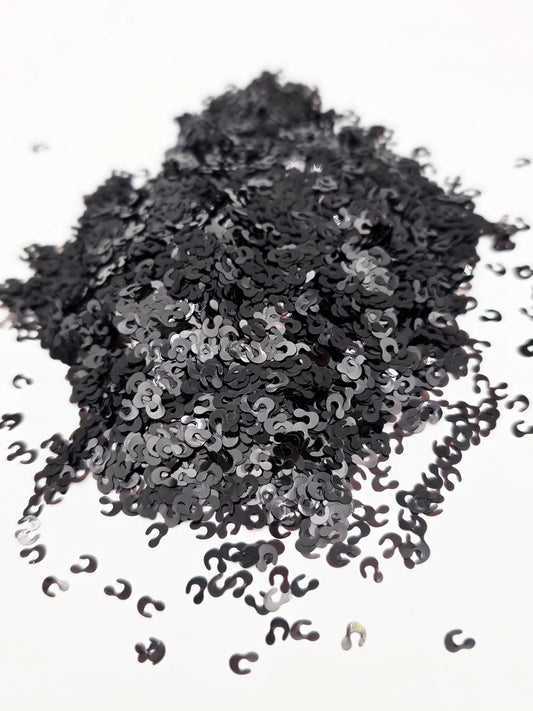 Leppard spot Shape Glitter