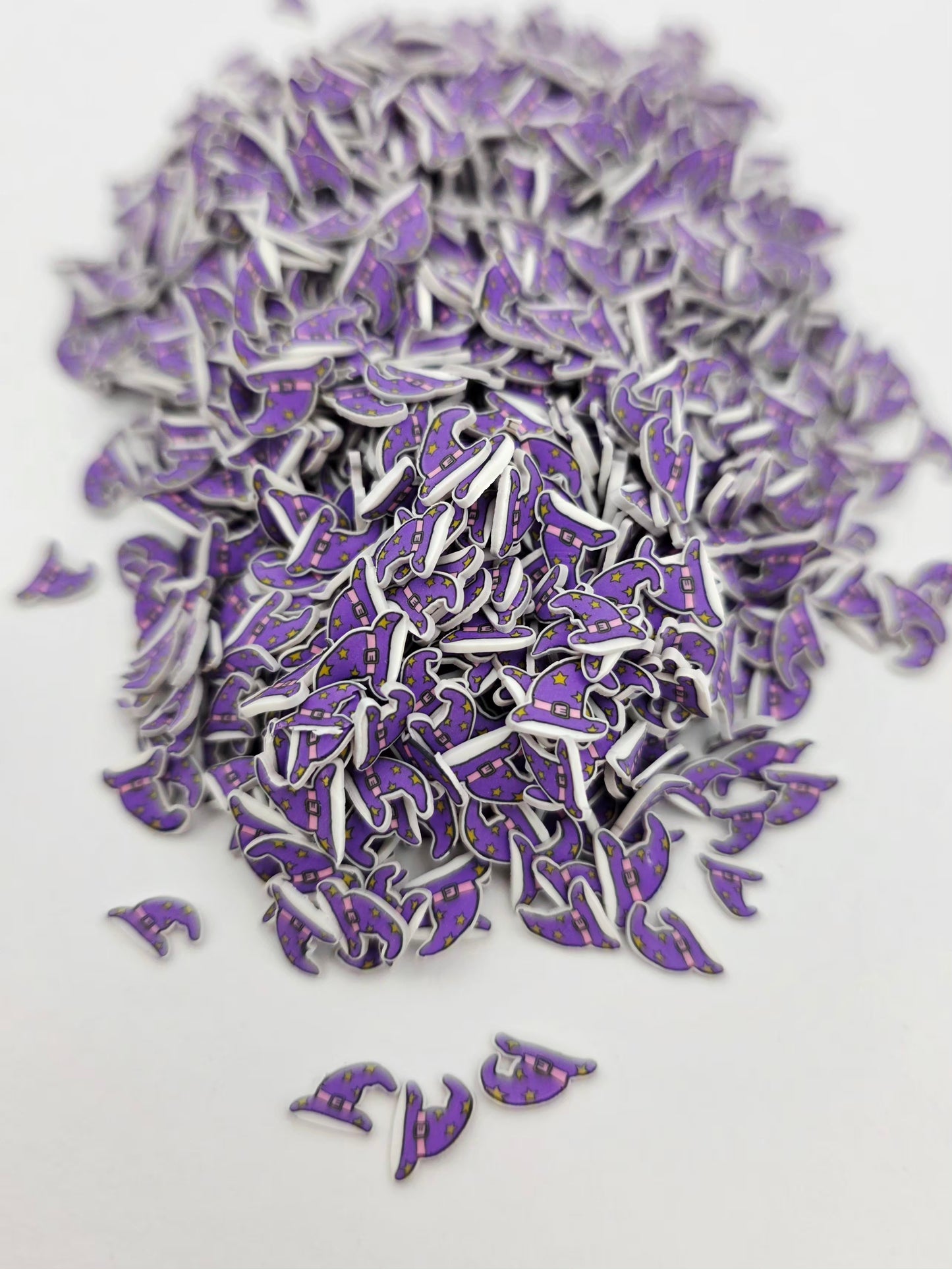 Witch Hat Polymer Clay Slices