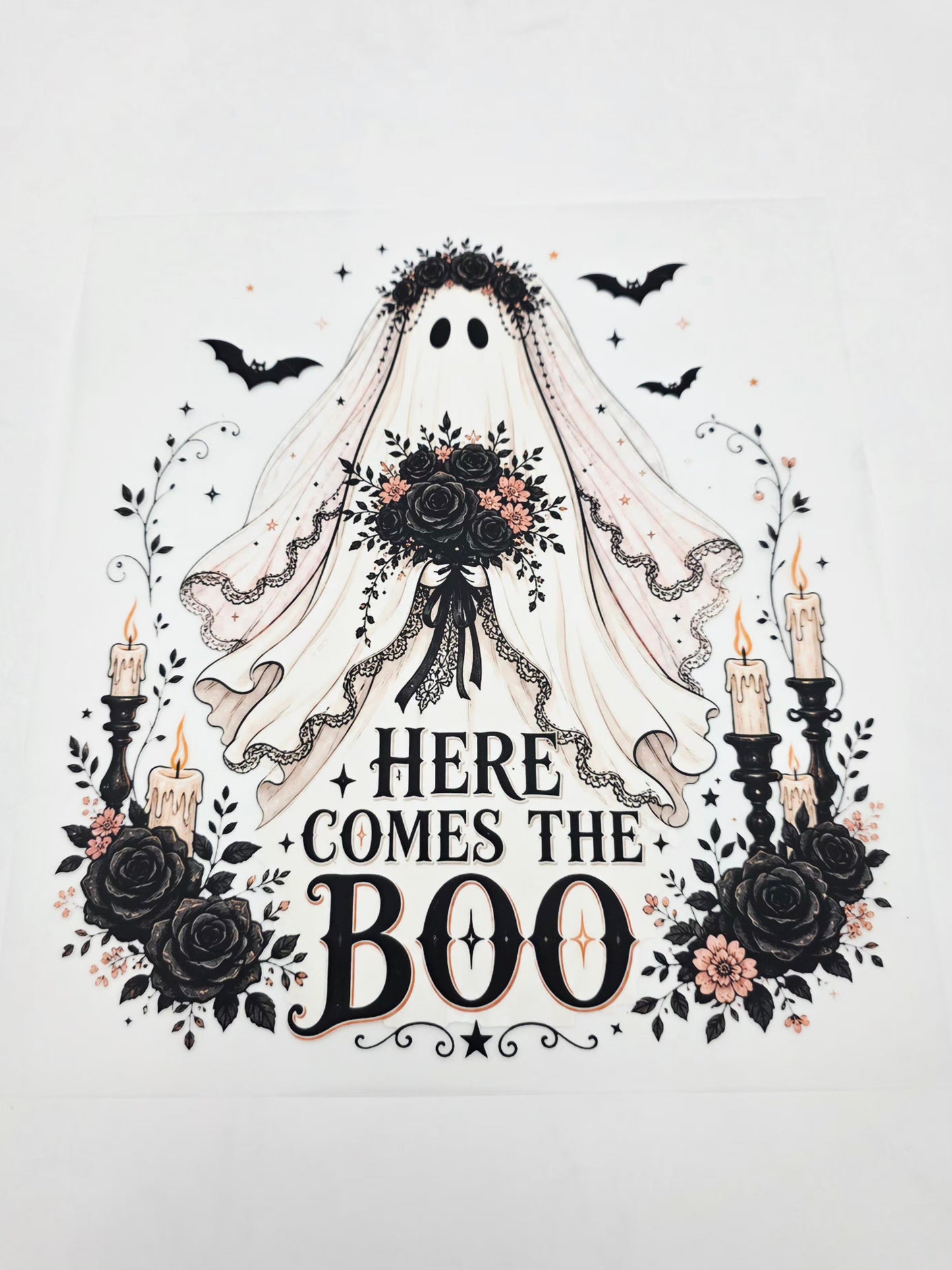 Here comes the boo shirt design