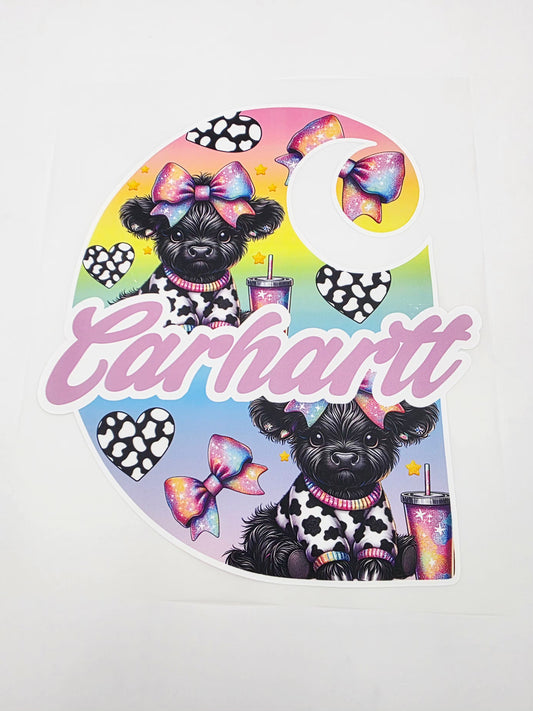 Cow shirt design