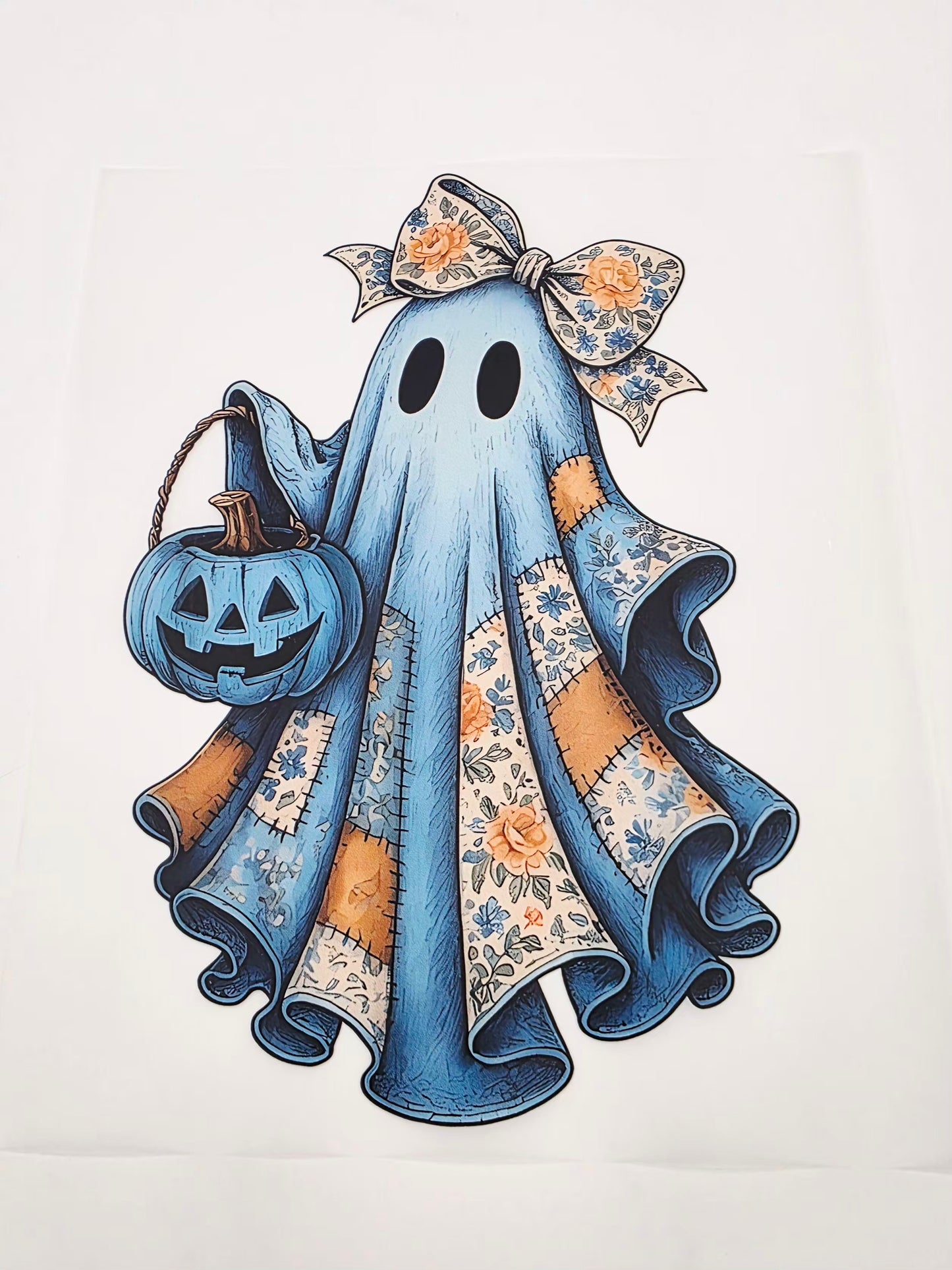Blue ghost shirt design