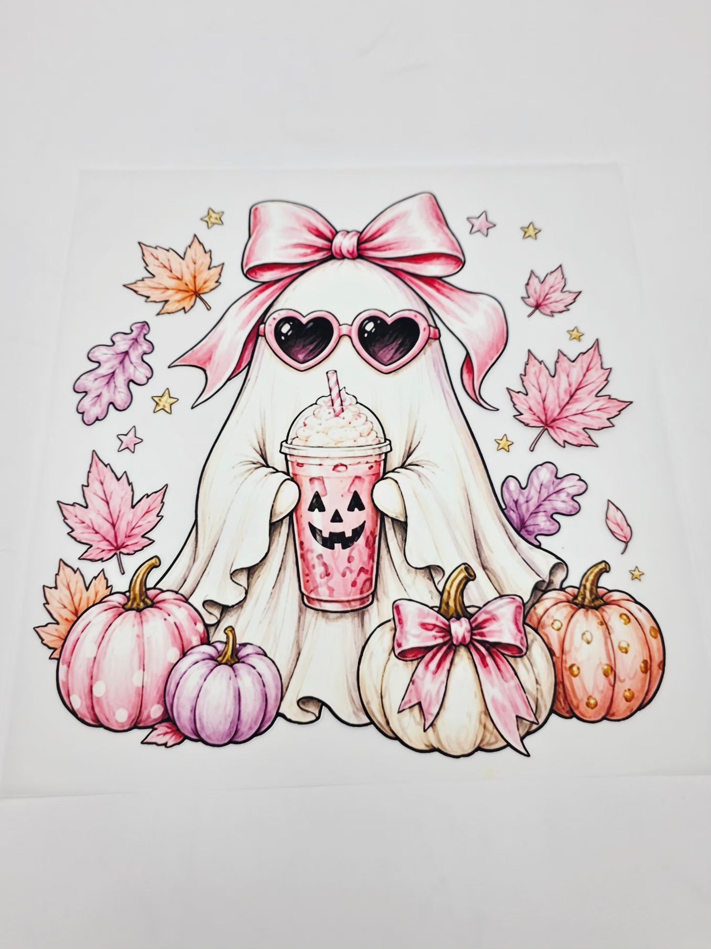 Pink Ghostface shirt design