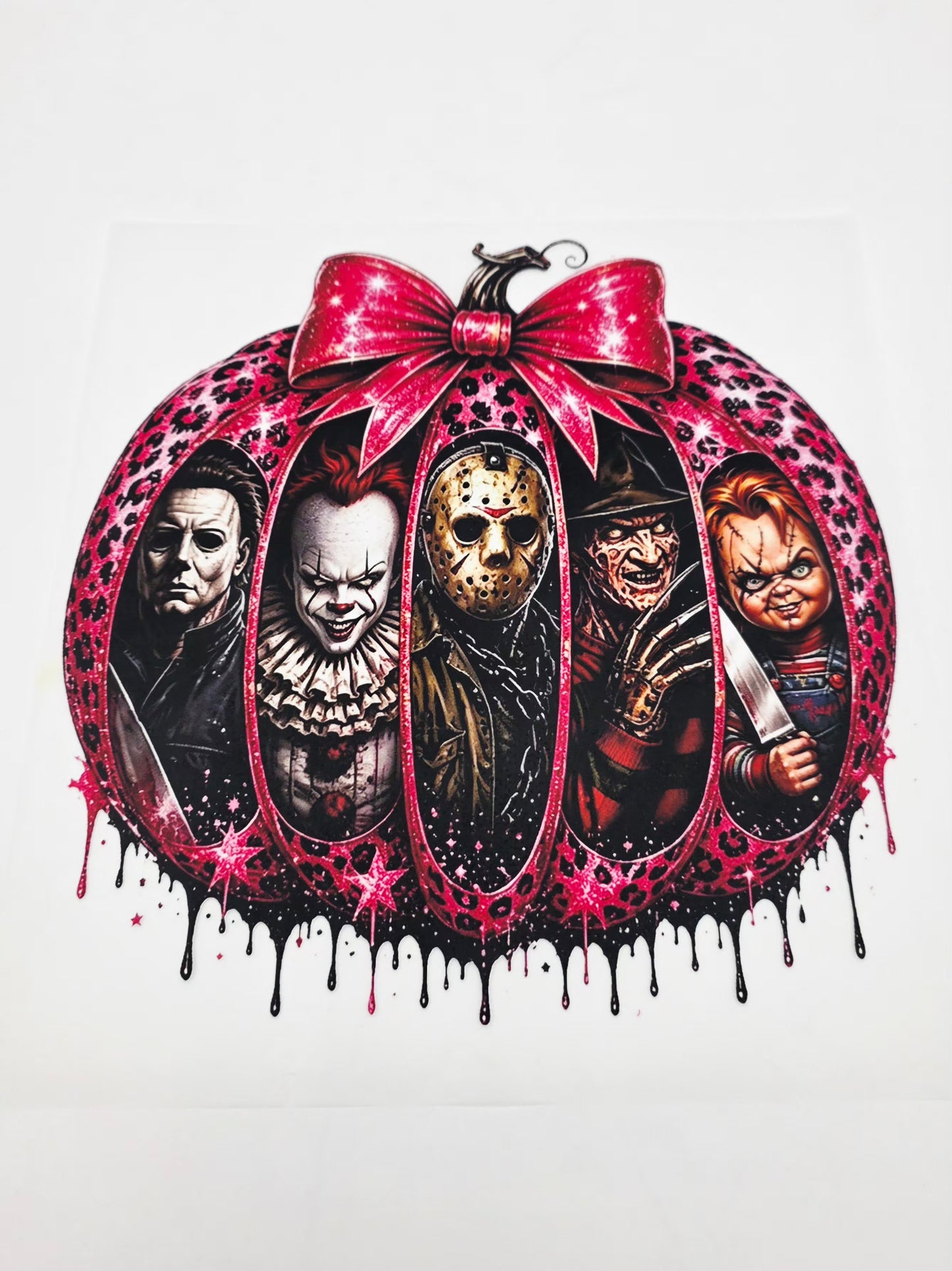 Horror pumpkin shirt design
