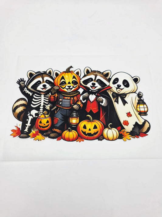 Racoon Halloween shirt design