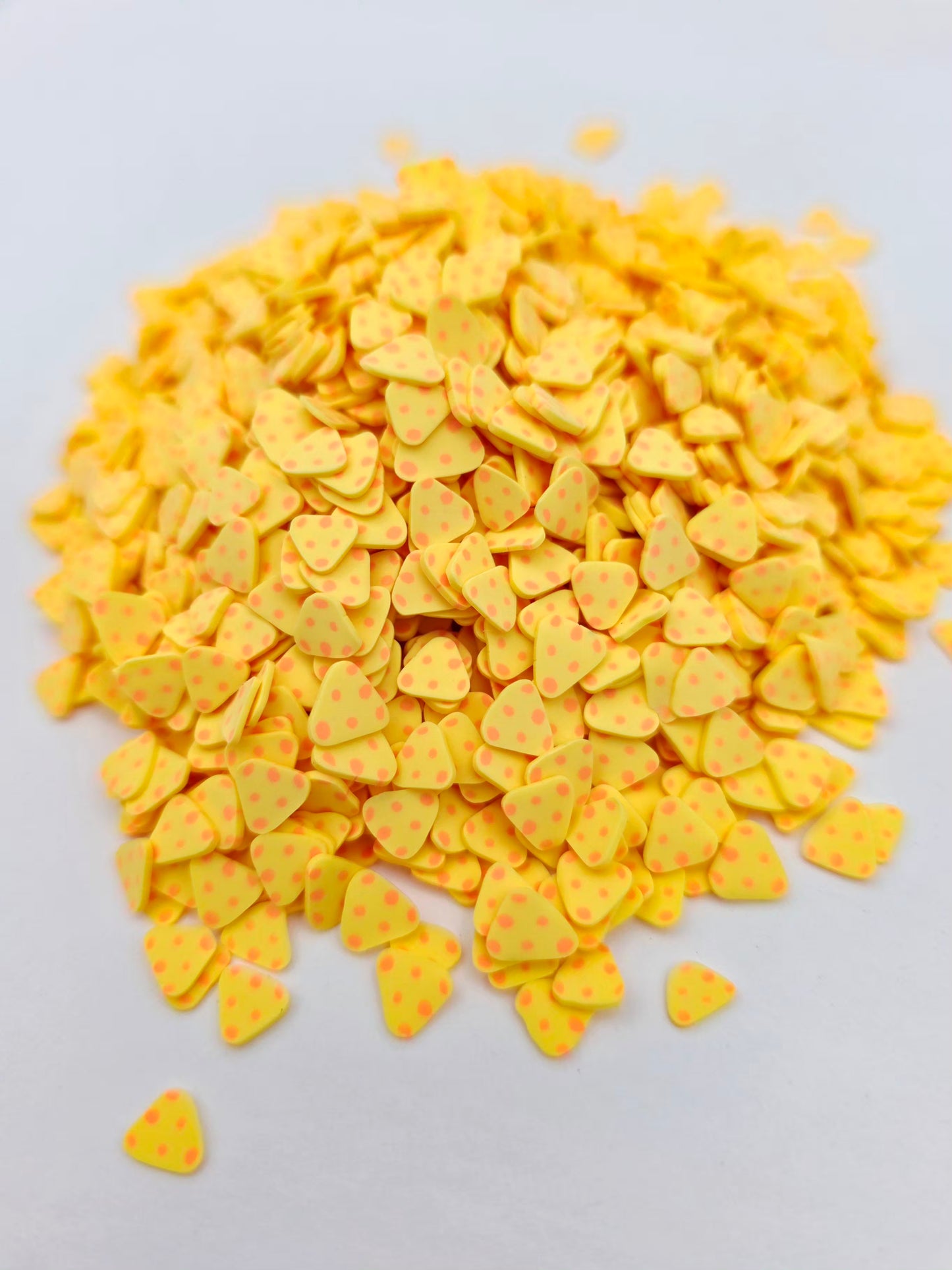 Cheese Polymer Clay slices