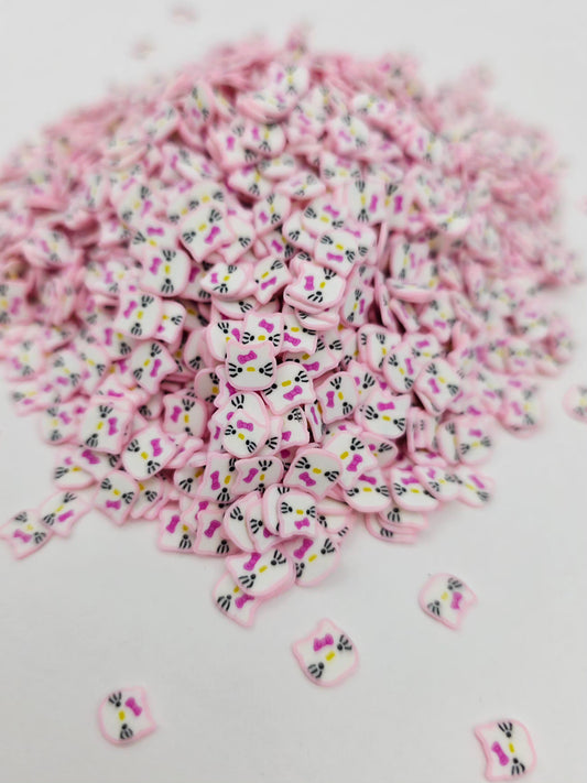 Hello k Polymer Clay slices