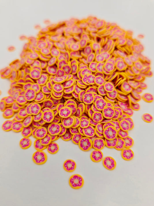 Donut Polymer Clay slices