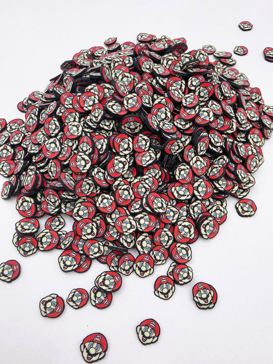 Mario Polymer Clay slices