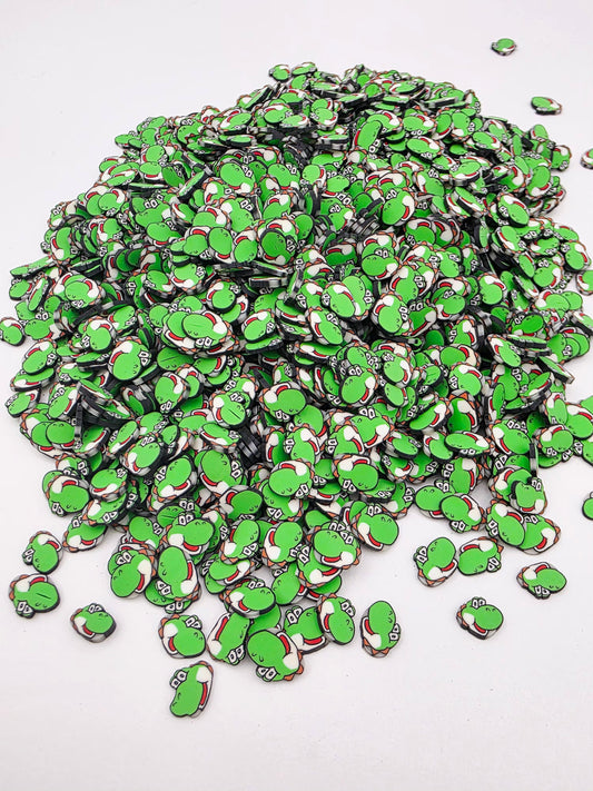 Yoshi Polymer Clay slices