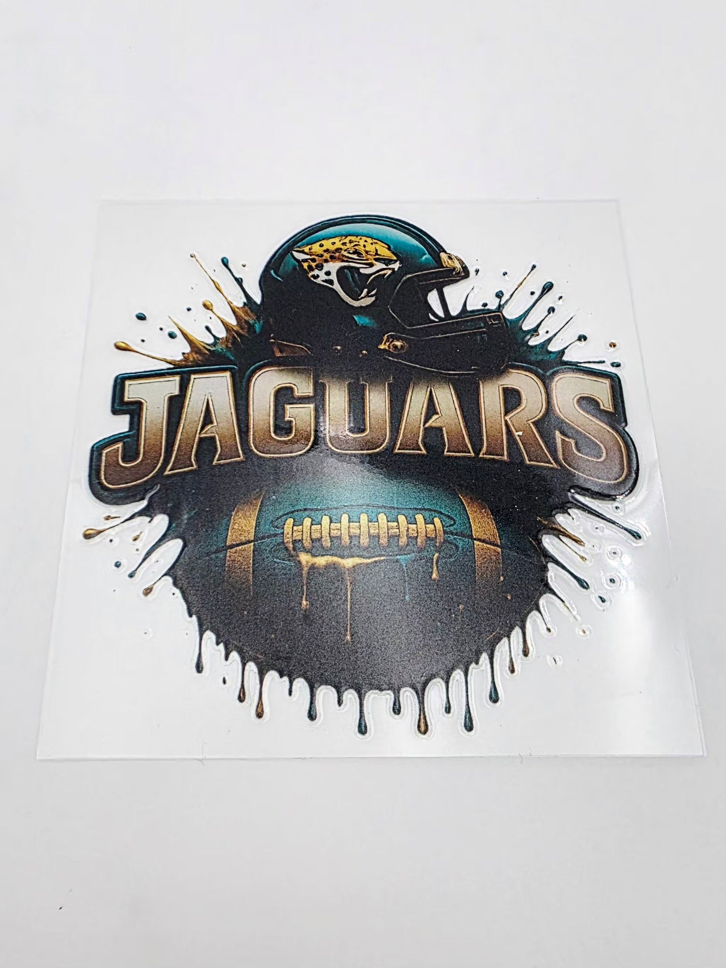 N135- 4inch holographic cup decal