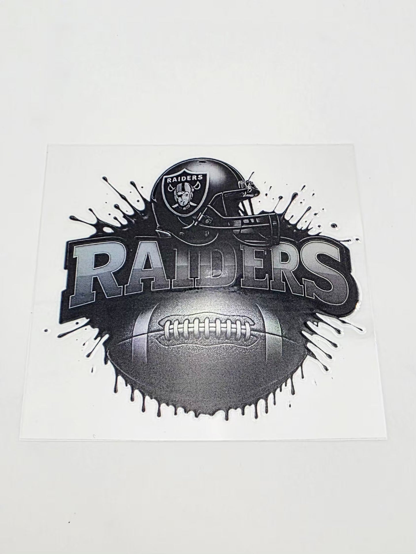 N142- 4inch Holographic cup decal