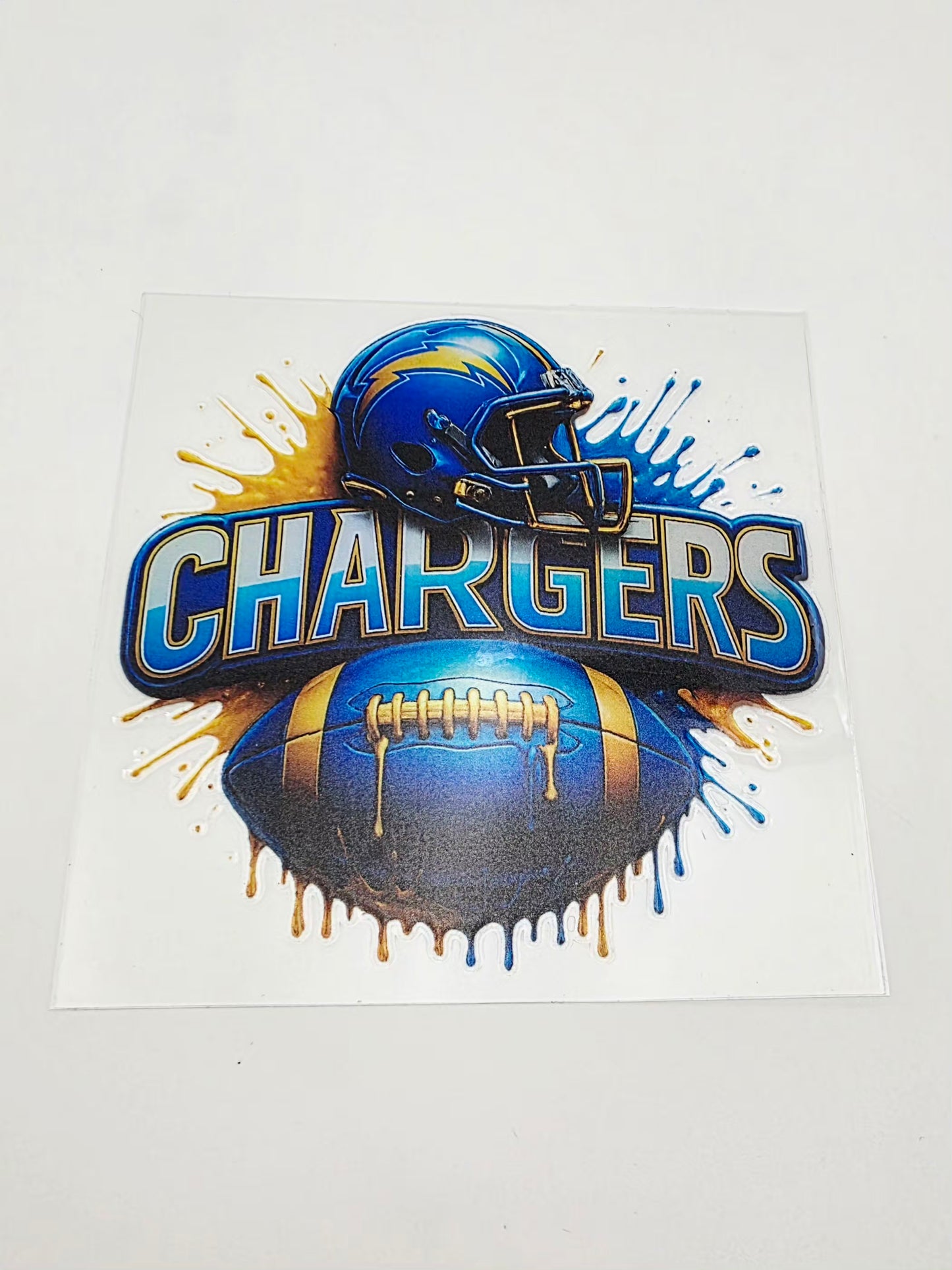 N144- 4inch Holographic cup decal