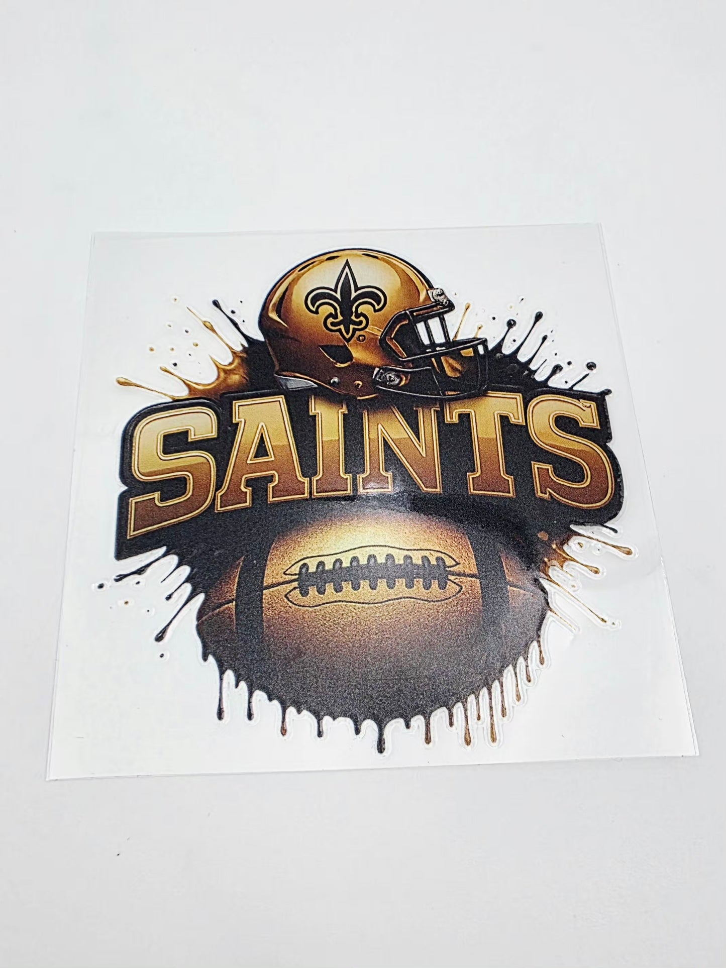 N146- 4inch Holographic cup decal