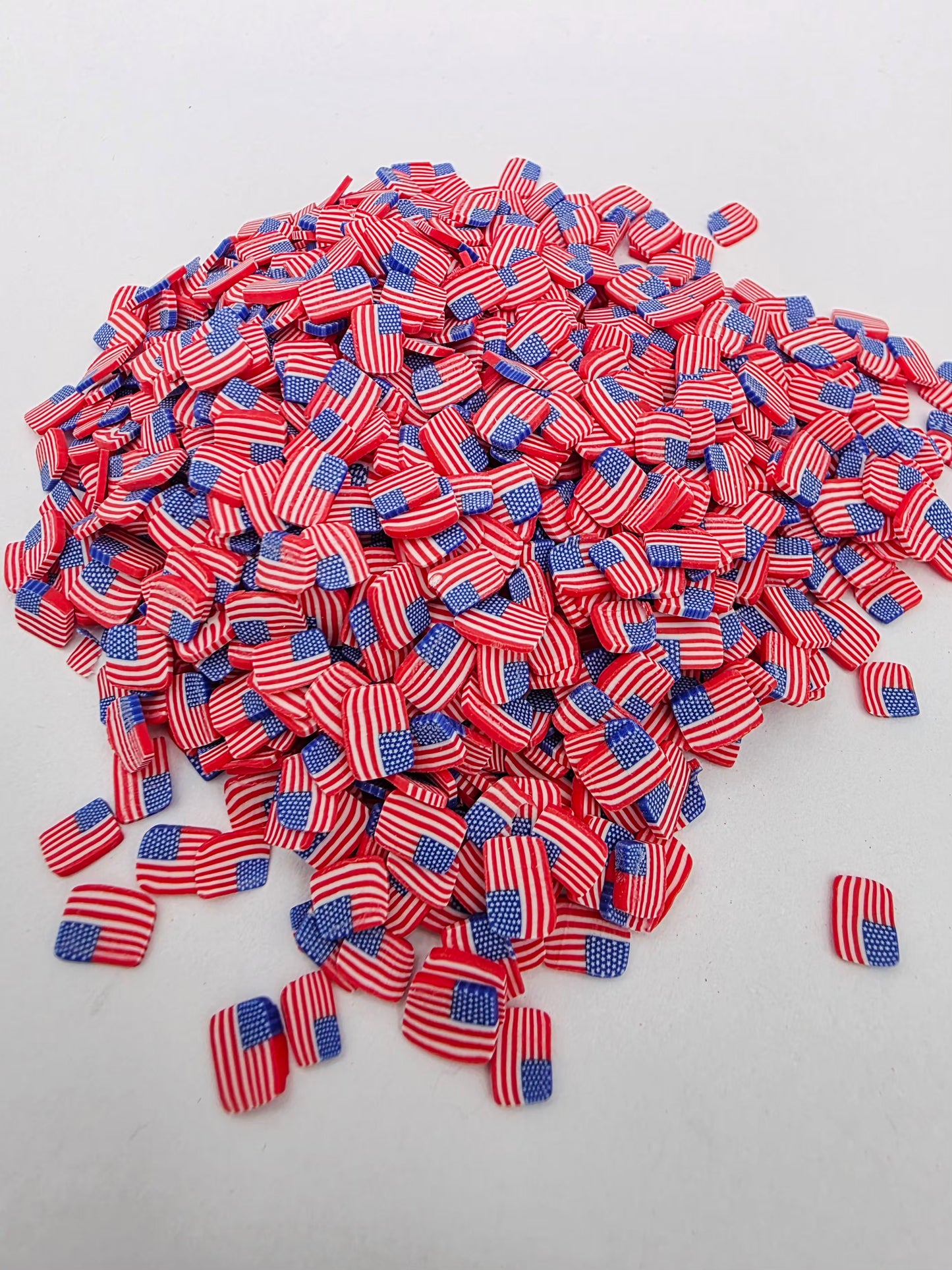 America Flag Polymer Clay