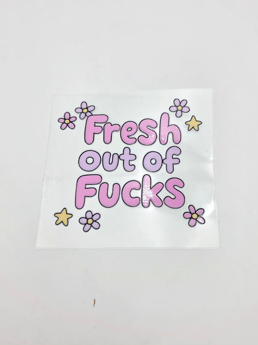 C165- Cup Decal