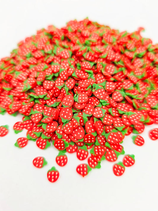 Strawberry Polymer Clay